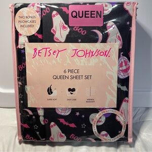 Queen sheet set - boo party